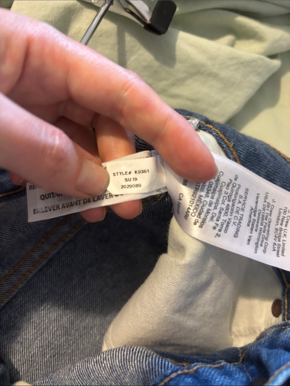 Madewell The Perfect Jean short in Ullman wash - Picture 5 of 5